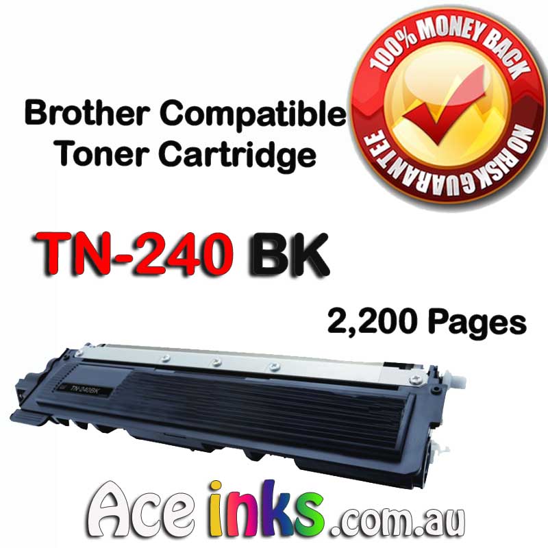 Compatible Brother Toner TN-240B Black Toner Cartridge